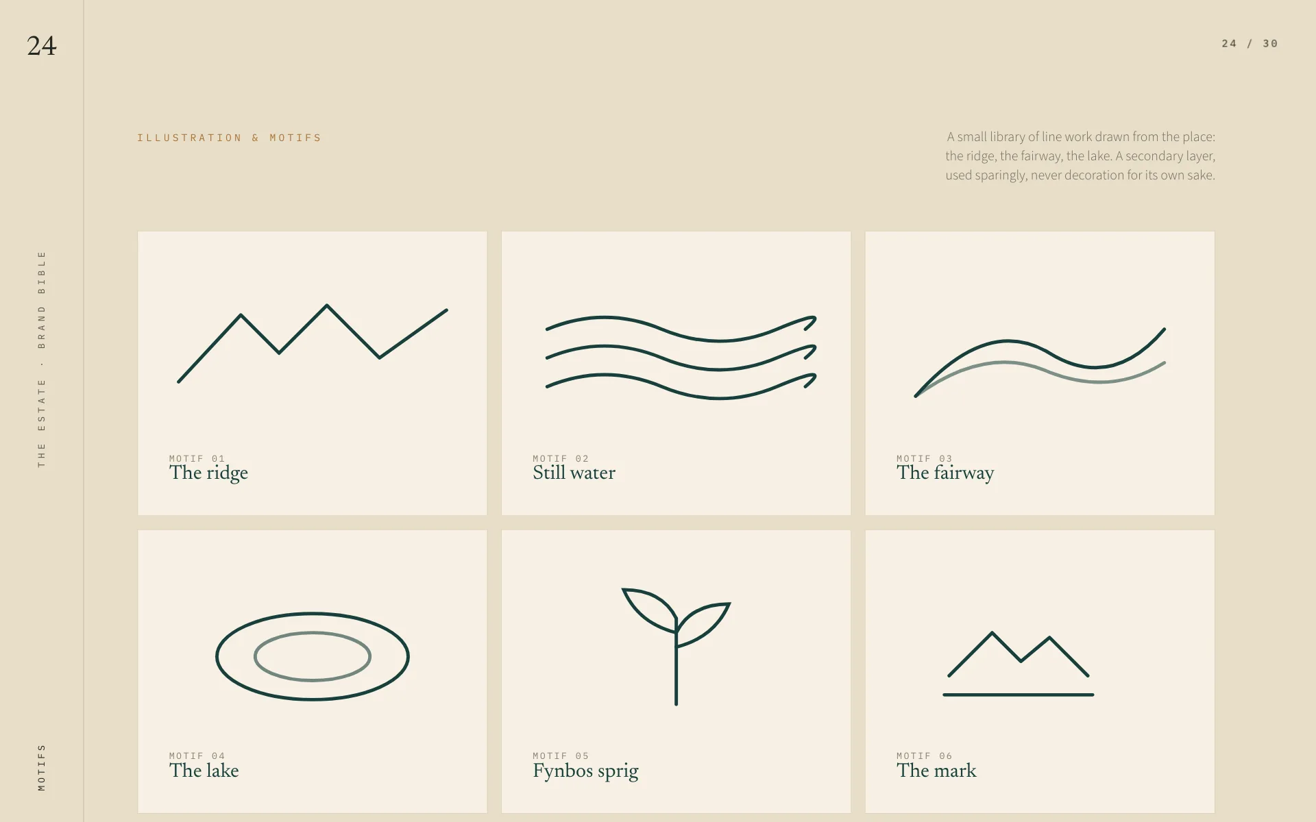 The demo development: motifs