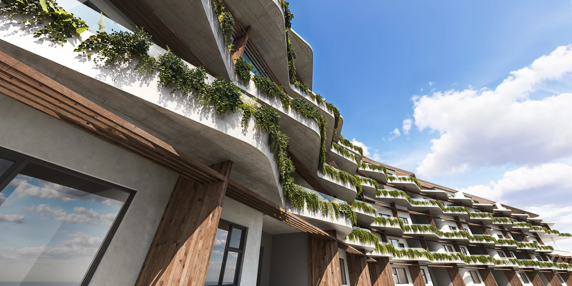 Architectural exterior visualisation by ThinkLab