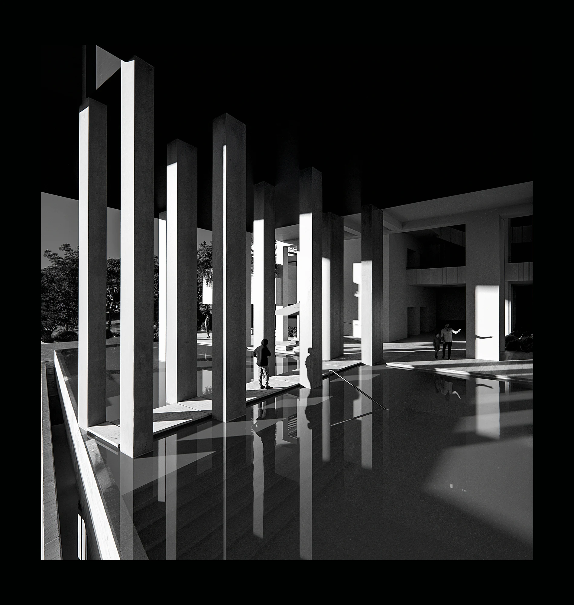 Architectural exterior visualisation by ThinkLab